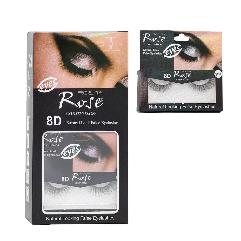 ROSE 8D İPEK KİRPİK(R-K-2)*12