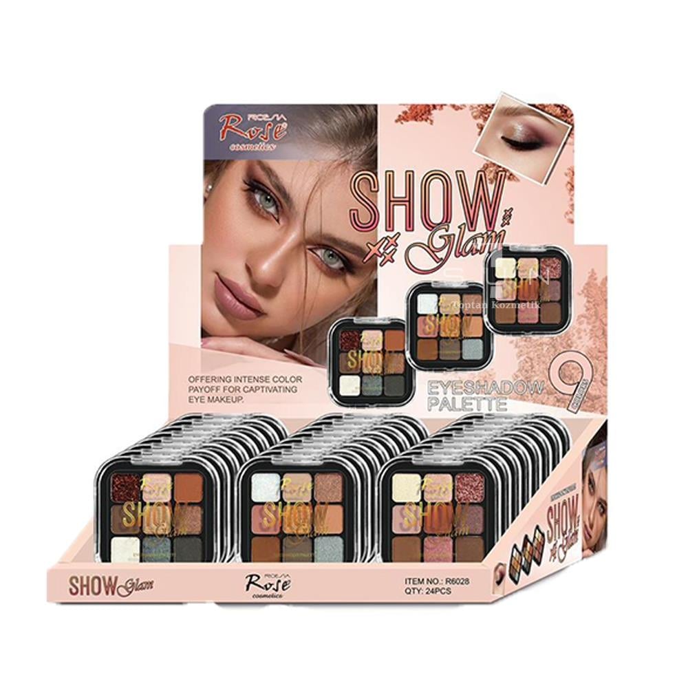 Rose 9'lu Show Glam Far Paleti