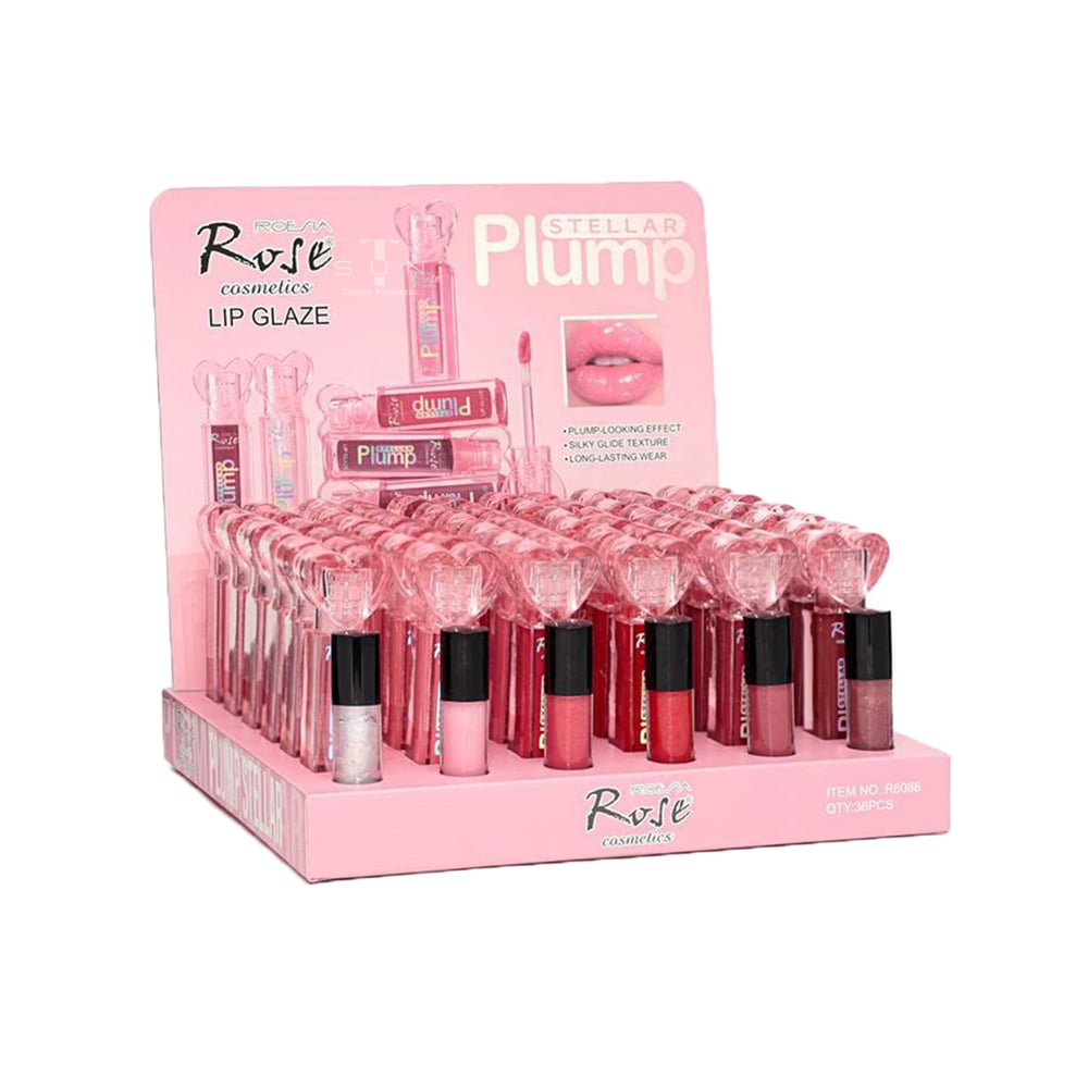 ROSE FIRÇALI RUJ PLUMP(R6086)*36