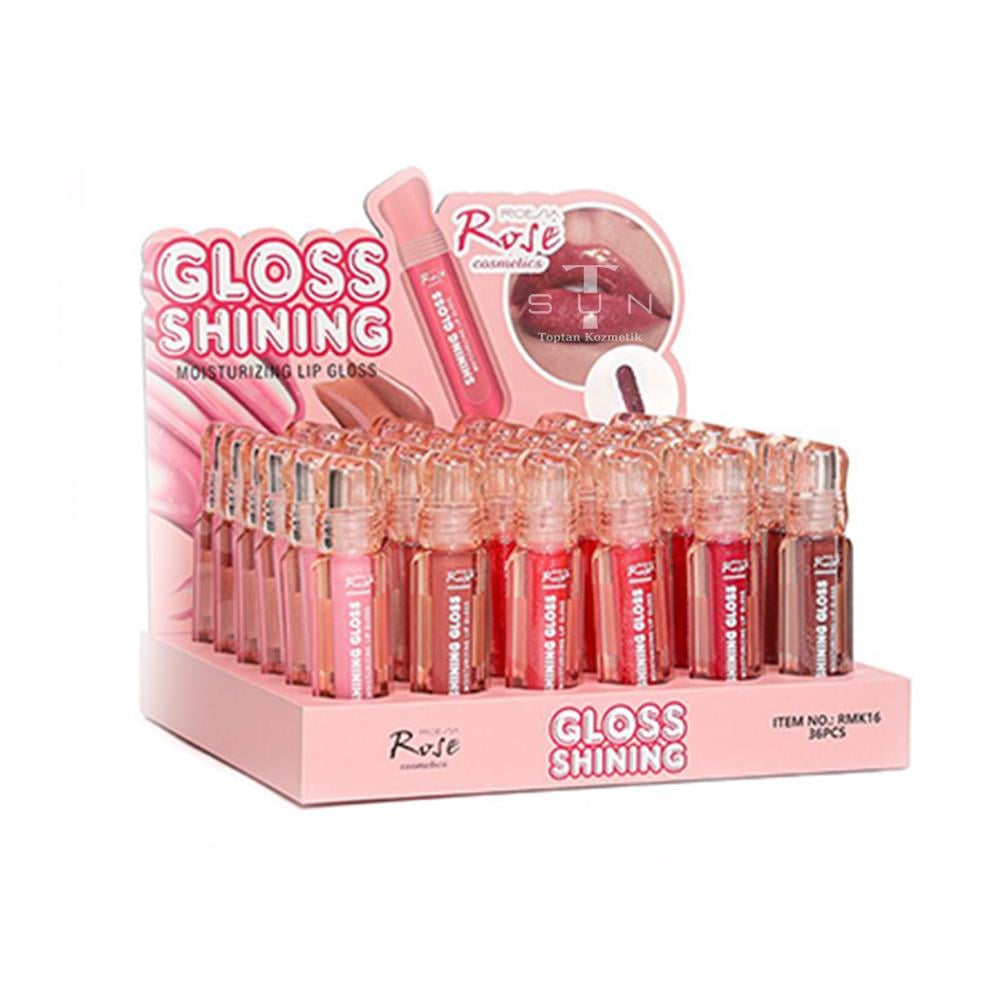 ROSE SHINE LİPGLOSS (RMK16)*36