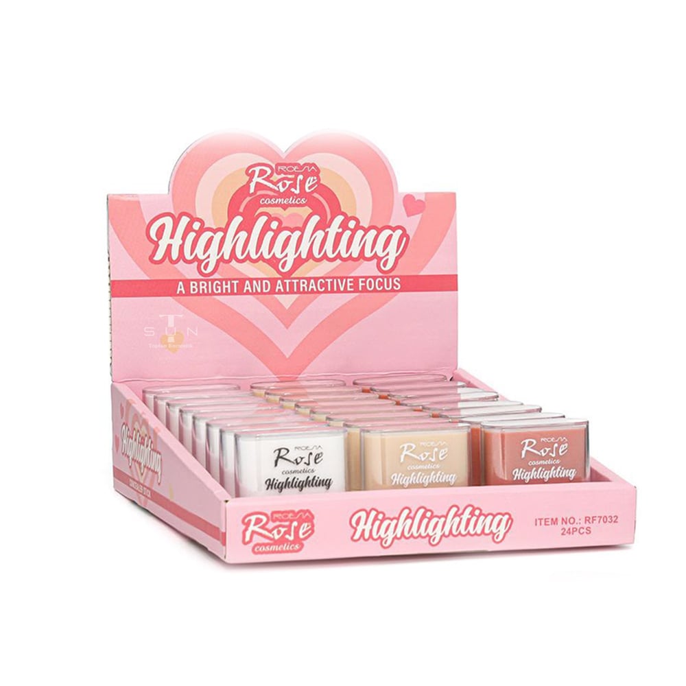 ROSE TEKLİ STICK HIGHLIGHTER(RF7032)*24