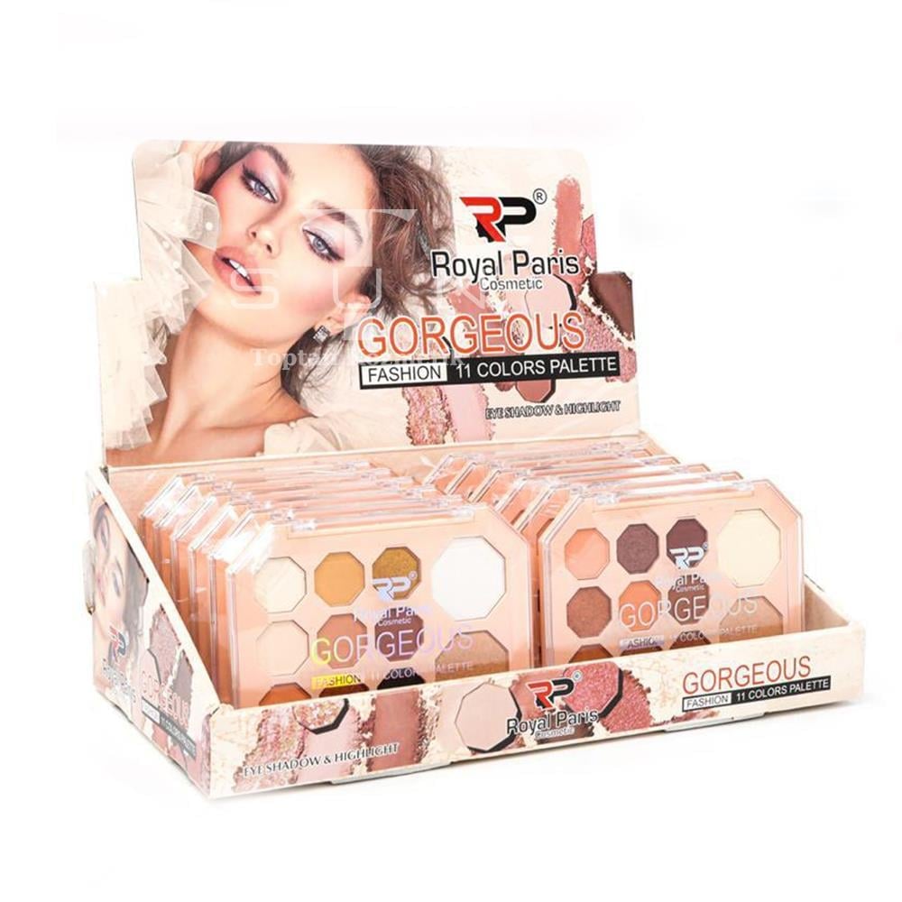 Royal Paris 11'li Gorgeous Fashion 11 Renkli Far Paleti