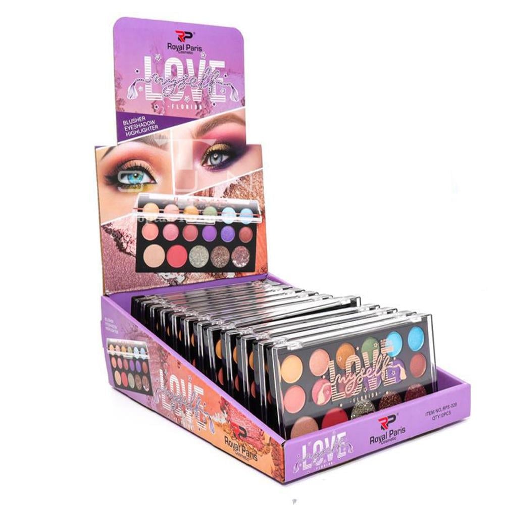Royal Paris 17'li Love Blusher Eyeshadow Highlighter