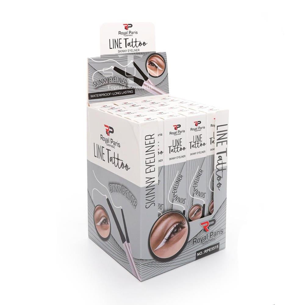 Royal Paris 24'lü Line Tatto Beyaz Eyeliner