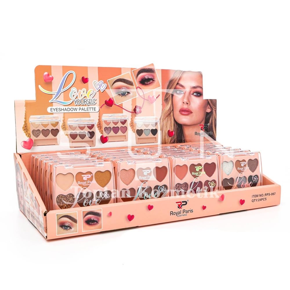 Royal Paris 24'lü Love Yourself Kalpli Far Paleti