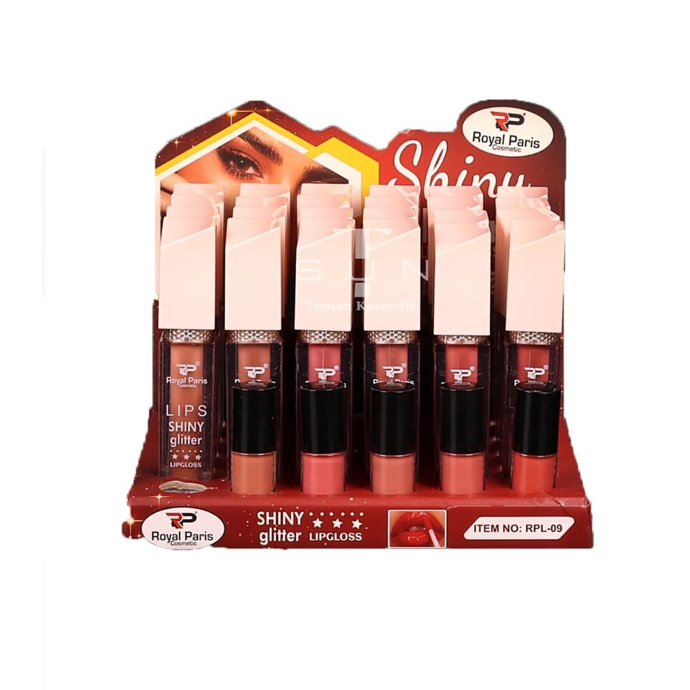 Royal Paris 24'lü Shiny Glitter Lip Gloss