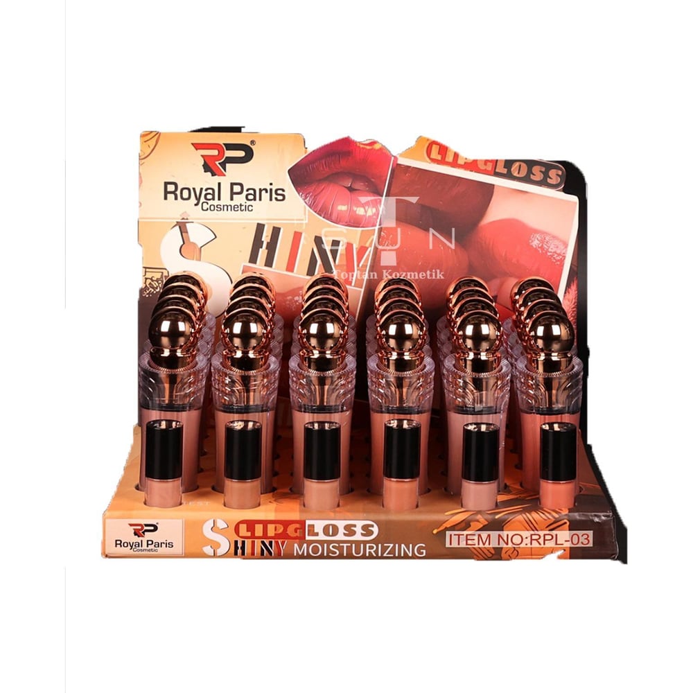 Royal Paris 24'lü Shiny Moisturizing Lip Gloss Ruj