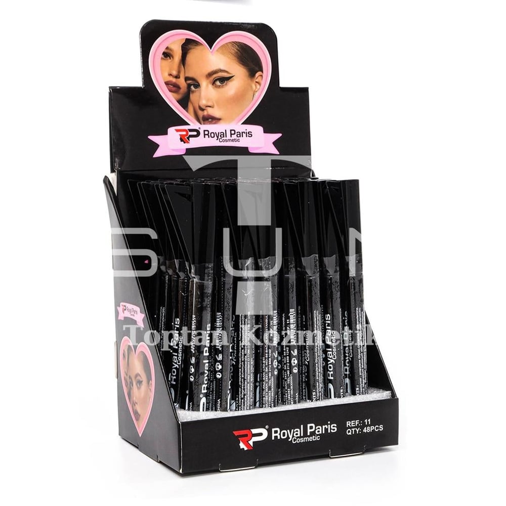 Royal Paris 48'li Siyah Eyeliner Kalem ve Aparat