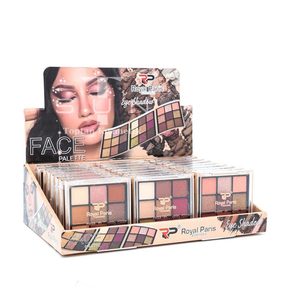 Royal Paris 9'lu Face Palette Far Paleti