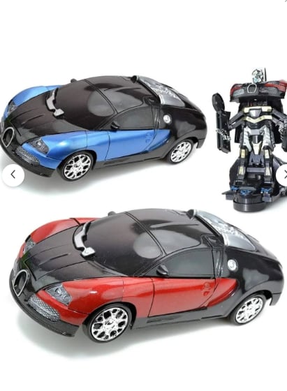 BUGATTİ ROBOT ARABA ROBOTA DÖNÜŞEN