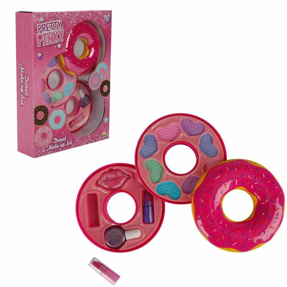 Donut Şekilli 2 Katlı Makyaj Güzellik Seti