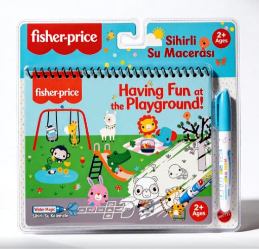 Fisher Price Magic Water Sihirli Boyama Kitabı Water Painting Oyun Alanı
