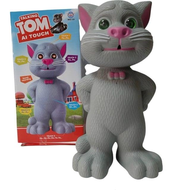 Oyuncak Konuşan Kedi Tom Ses Kaydeden Müzikli 23 Cm Talking Tom Cat