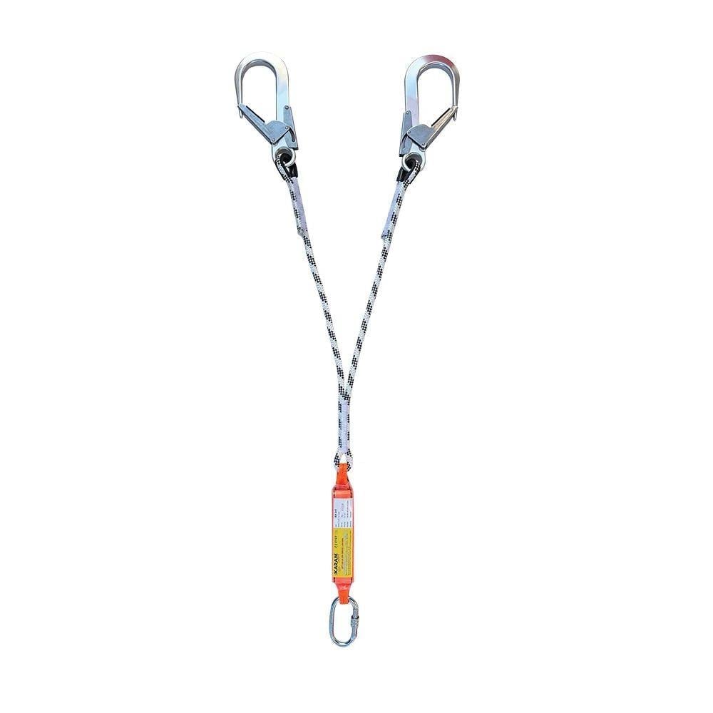 ÇİFT BACAKLI LANYARD STATİK İPLİ