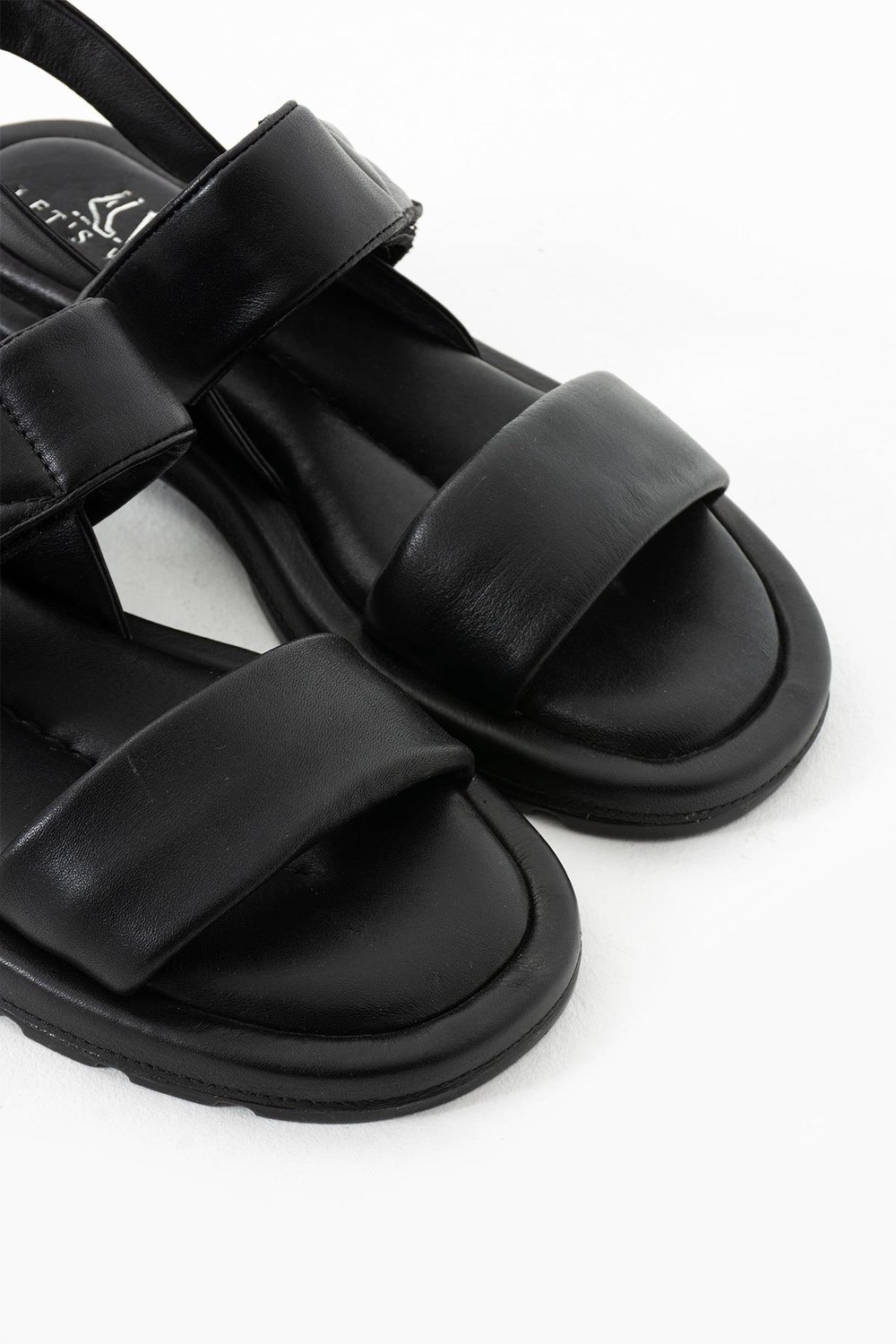 MELLOW KADIN TEK BANTLI SANDALET SİYAH
