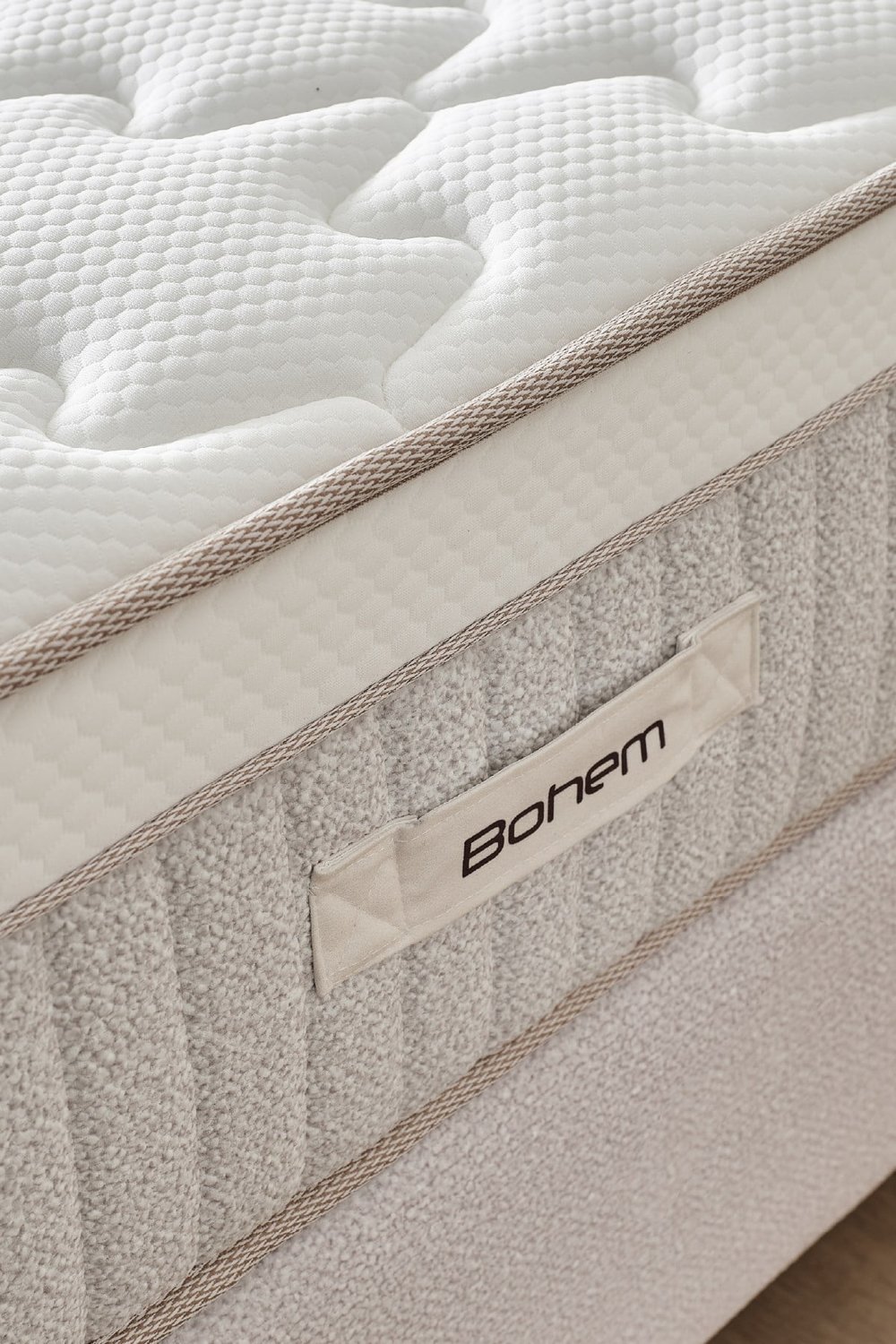 Cennet Yatak Bohem Plus Ortopedik Çift Kişilik Yatak – Destek Süngeri ve Thermofelt Teknolojisi