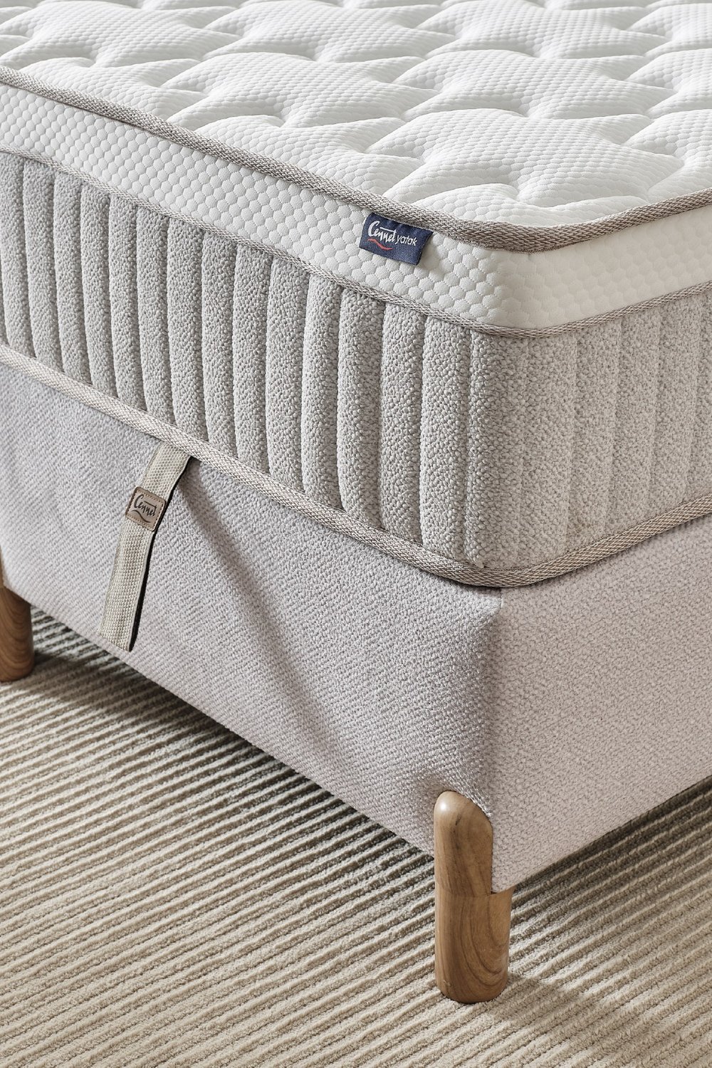 Cennet Yatak Bohem Plus Ortopedik Çift Kişilik Yatak – Destek Süngeri ve Thermofelt Teknolojisi