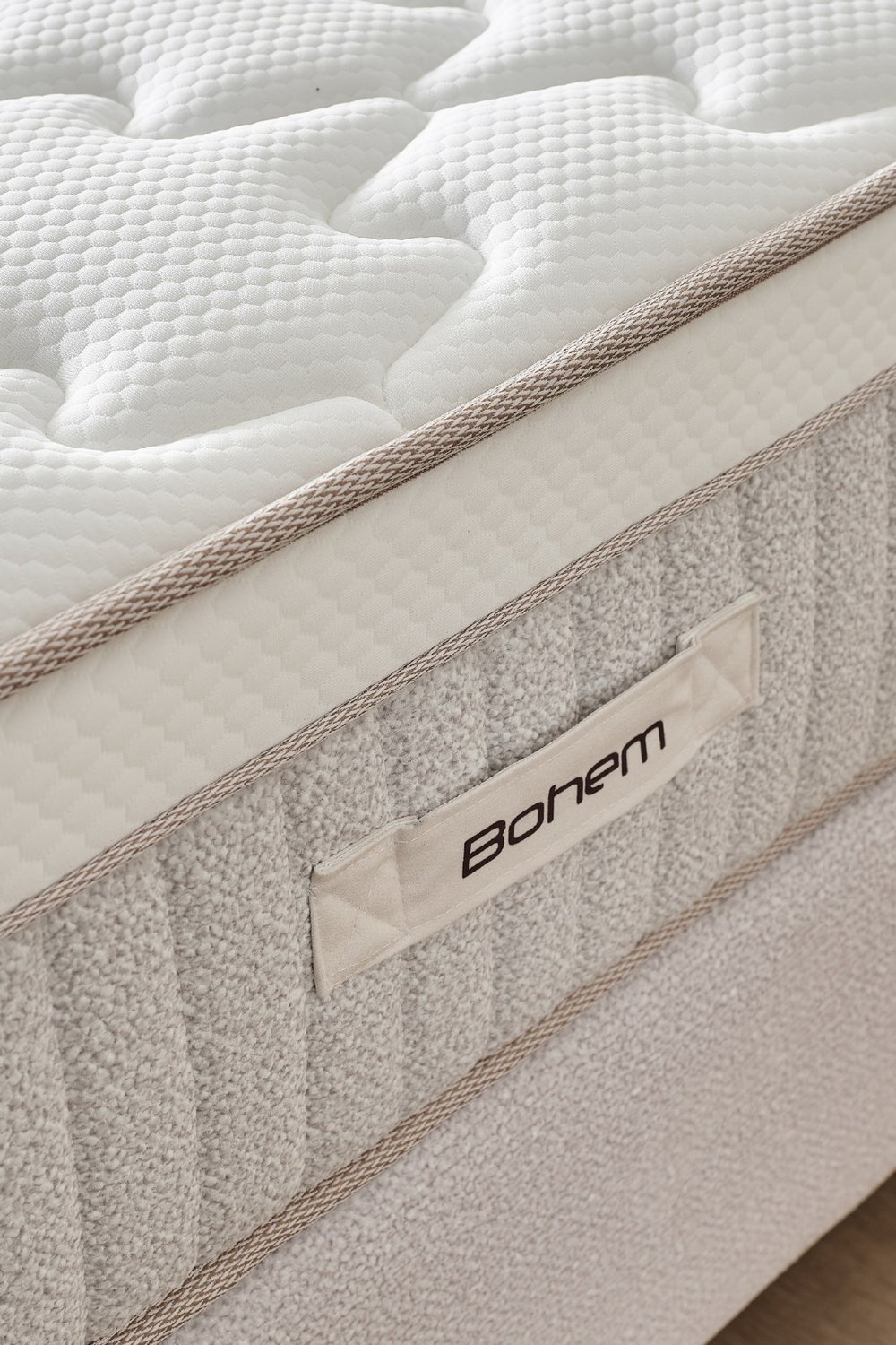 Cennet Yatak Bohem Plus Ortopedik Çift Kişilik Yatak – Destek Süngeri ve Thermofelt Teknolojisi
