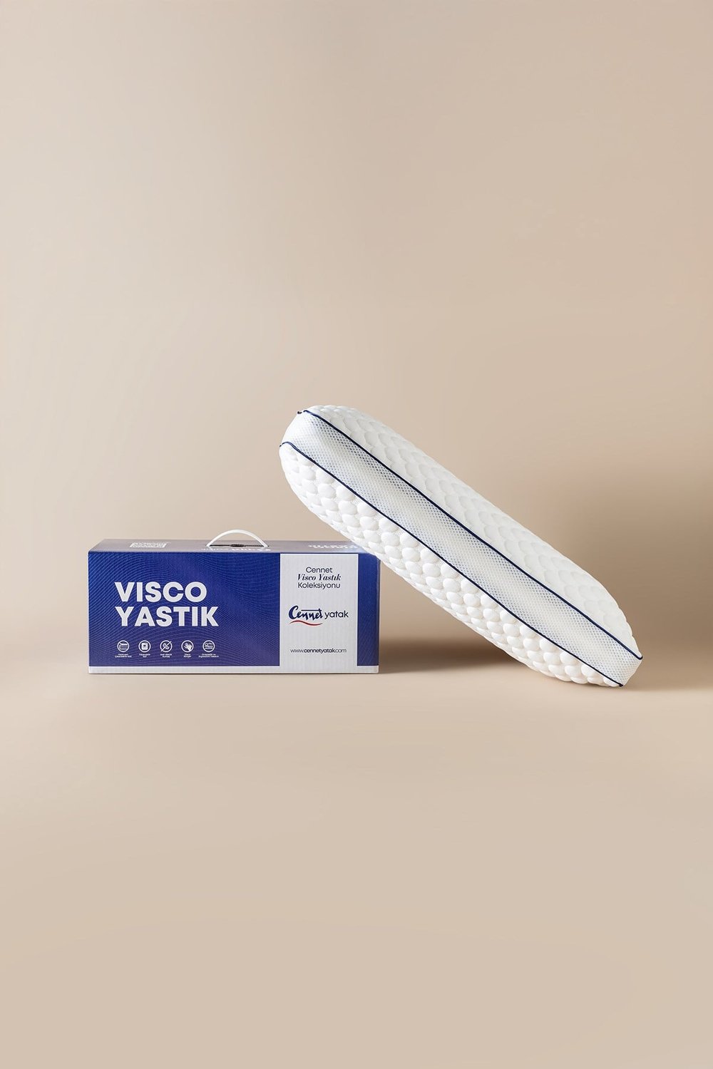 Cennet Yatak Collagen %100 Saf Visco Ortopedik Uyku Yastığı