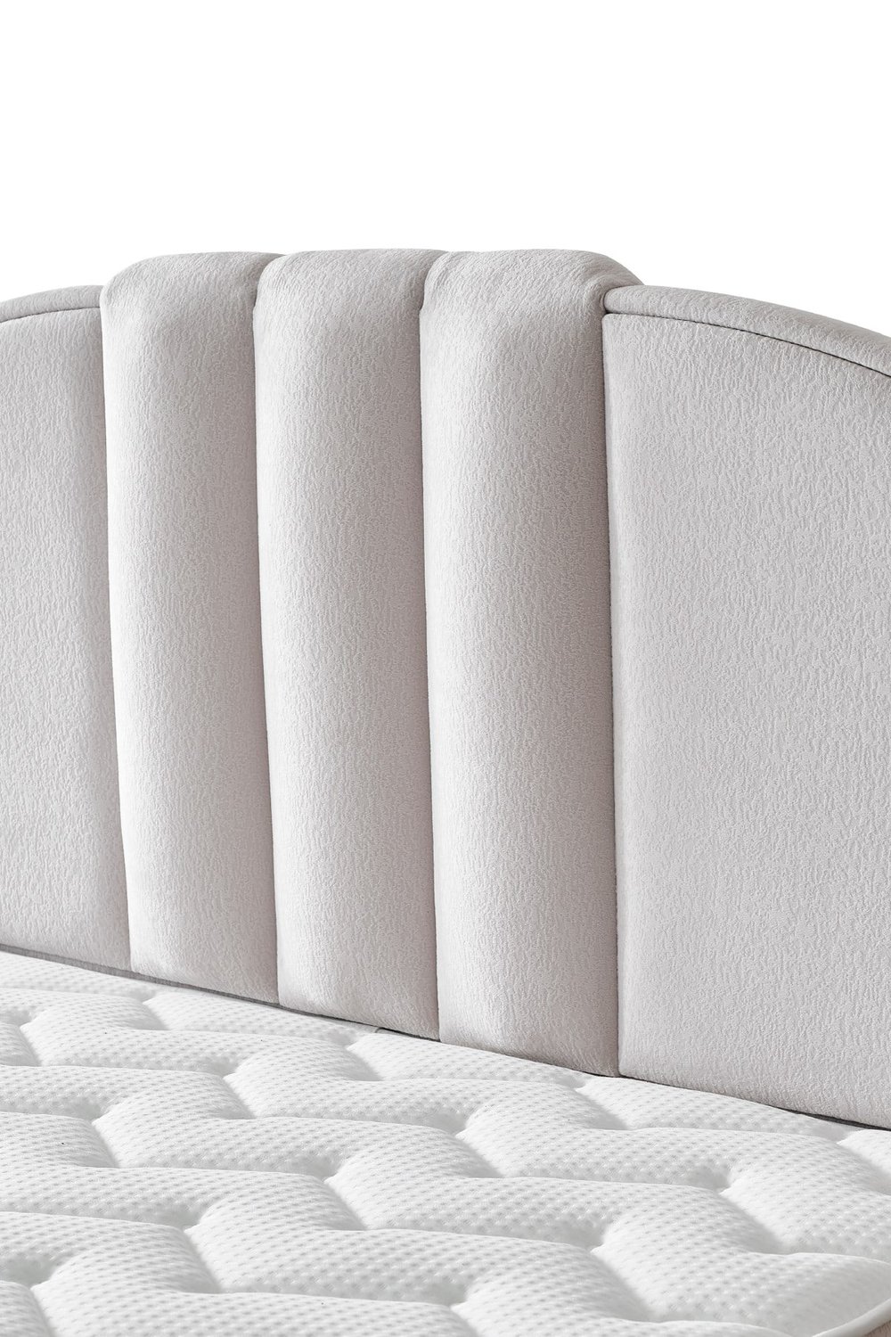 Cennet Yatak Imperial Comfort Gizli Pedli Yaylı Yatak, Sandıklı Baza ve Kapitoneli Başlık 3’lü Seti