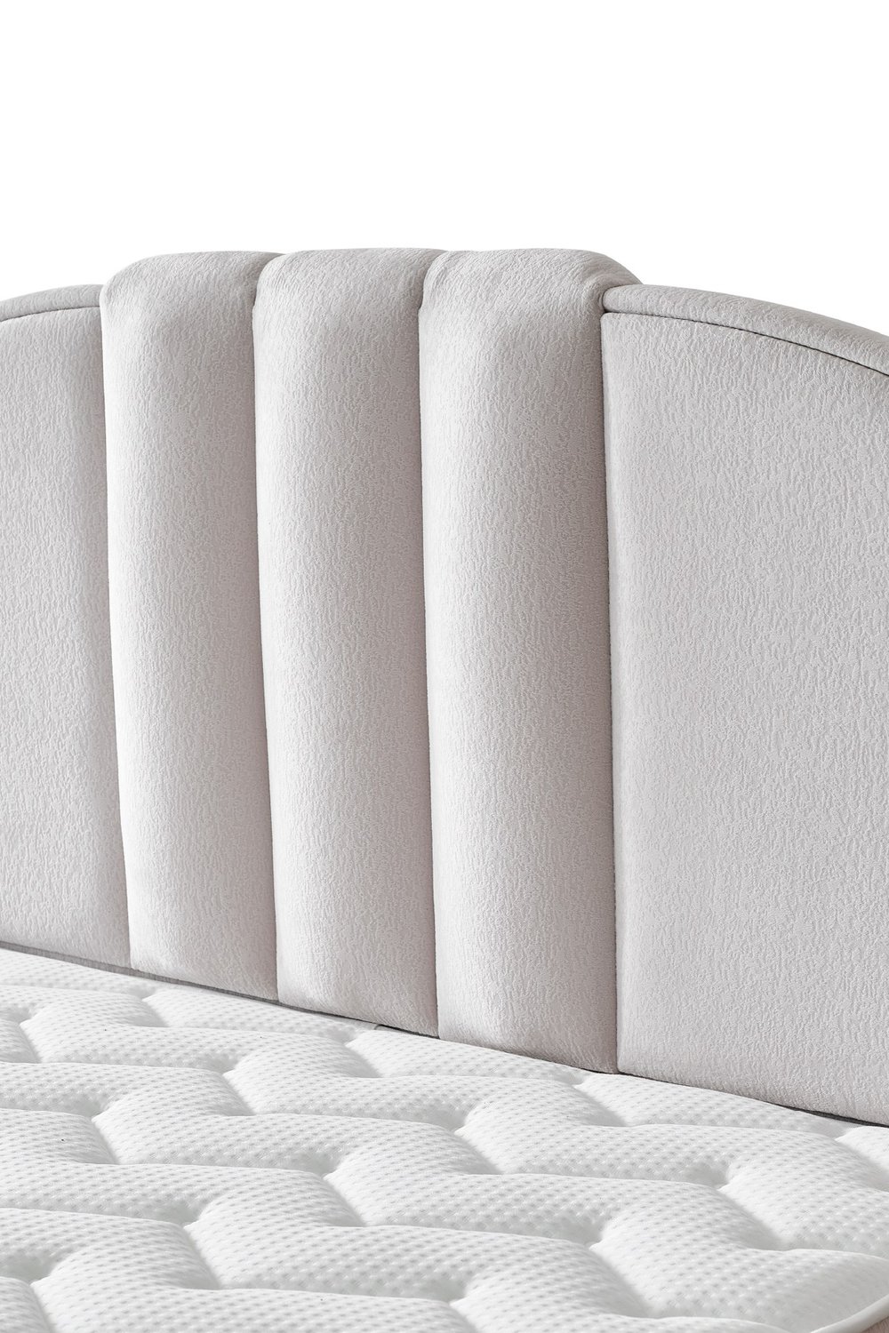 Cennet Yatak Imperial Comfort Gizli Pedli Yaylı Yatak, Sandıklı Baza ve Kapitoneli Başlık 3’lü Seti