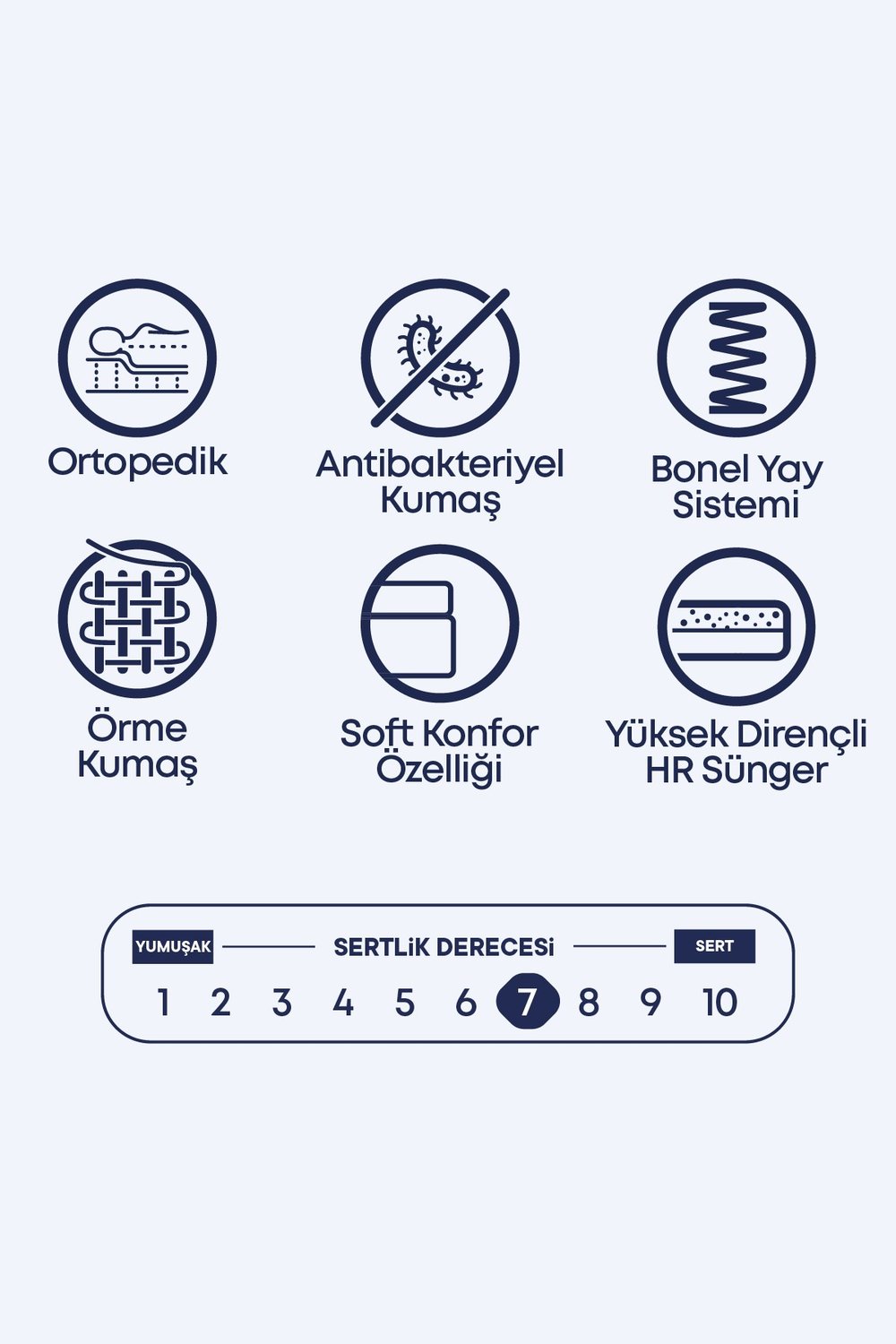 Cennet Yatak Polo Grand 3 Parça Uyku Seti – Sağlıklı Destek Sunan Yatak, Depolama Alanlı Baza ve Aydınlatmalı Başlık