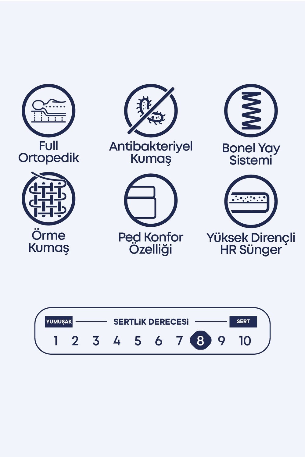 Cennet Yatak Skolyoz Premium Pedli Yatak – Skolyoz Hastalarına Özel Bel ve Sırt Desteği Sunan Ortopedik Yapı