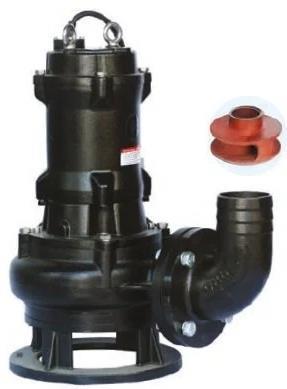 WATER SOUND 100B43.7 5 HP 380V DÖKÜM GÖVDELİ YÜKSEK DEBİLİ ATIK SU DALGIÇ POMPA