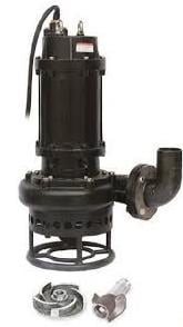 WATER SOUND 80QNS42.2 3 HP 380V ENDÜSTRİYEL TİP EKONOMİK KARIŞTIRICILI ÇAMUR DALGIÇ POMPA