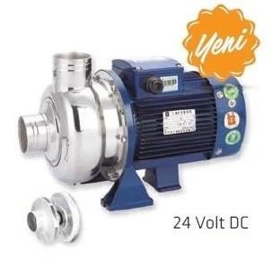 WATER SOUND WB70/0.55DC 0.75HP 24V- 24 VOLT DC-304 KOMPLE PASLANMAZ ÇELİK KAPALI FANLI SANTRİFÜJ POMPA