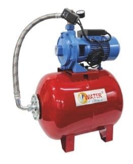 WATER SOUND SCM2-60 AUTO/100H 3 HP 380V 100 LT YATIK BASINÇ TANKLI SS304 KROM MİLLİ ÇİFT KADEMELİ BASINÇLI POMPALI PAKET HİDROFOR