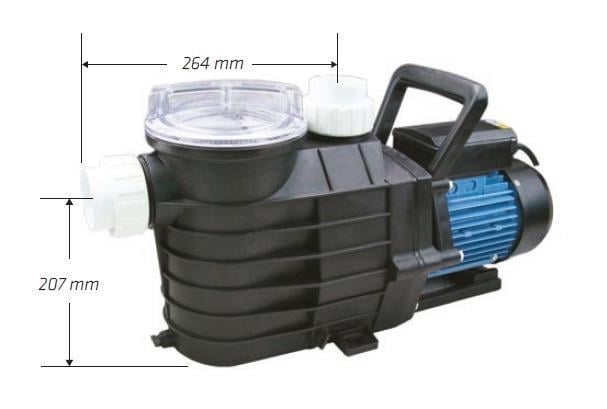 WATER SOUND SUPA150T 1,5 HP 380V ÖN FİLTRELİ YÜZME HAVUZ POMPASI