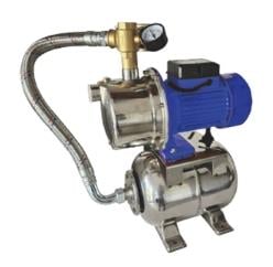 WATER SOUND SYDC400-50-1 AUTO/P24H 0.75 HP 24V SS304 PASLANMAZ 24 LT YATIK BASINÇ TANKLI 24 VOLT DC PASLANMAZ GÖVDELİ JET POMPALI PAKET HİDROFOR