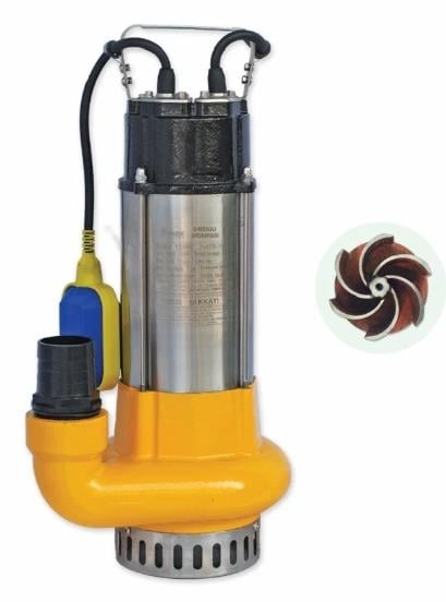 WATER SOUND V1100F 1,5 HP 220V KİRLİ SU DRENAJ POMPASI