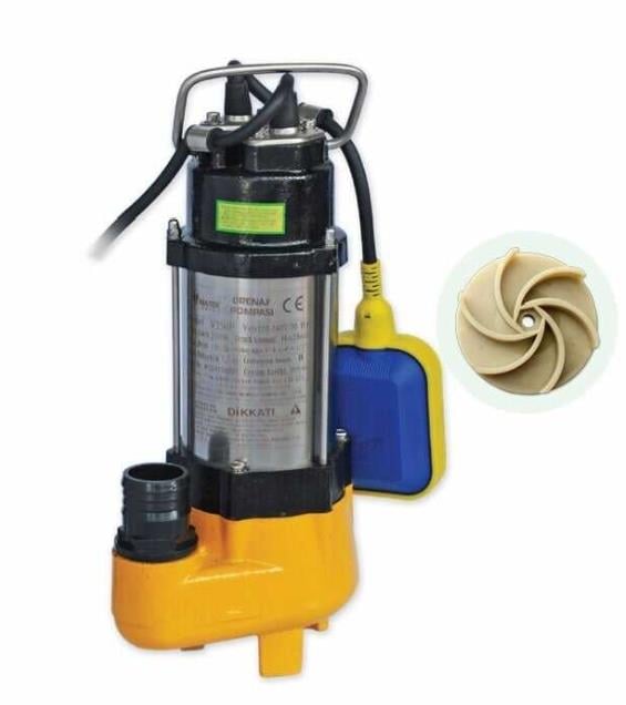 WATER SOUND V250F 0,33 HP 220V KİRLİ SU DRENAJ POMPASI