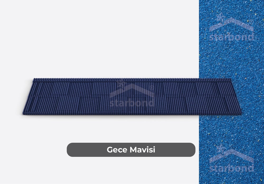 [Senator] Metal Kiremit  Gece Mavisi StarBond Metal