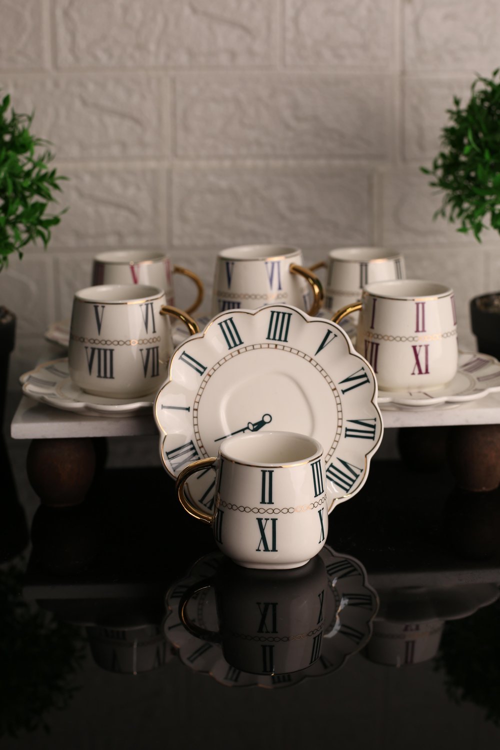 ACAR TIMELESS 6 LI FİNCAN SETİ