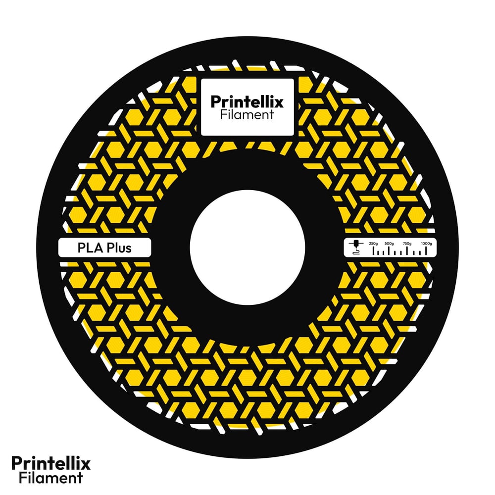 Printellix PLA+ Sarı Filament 1.75mm 1kg