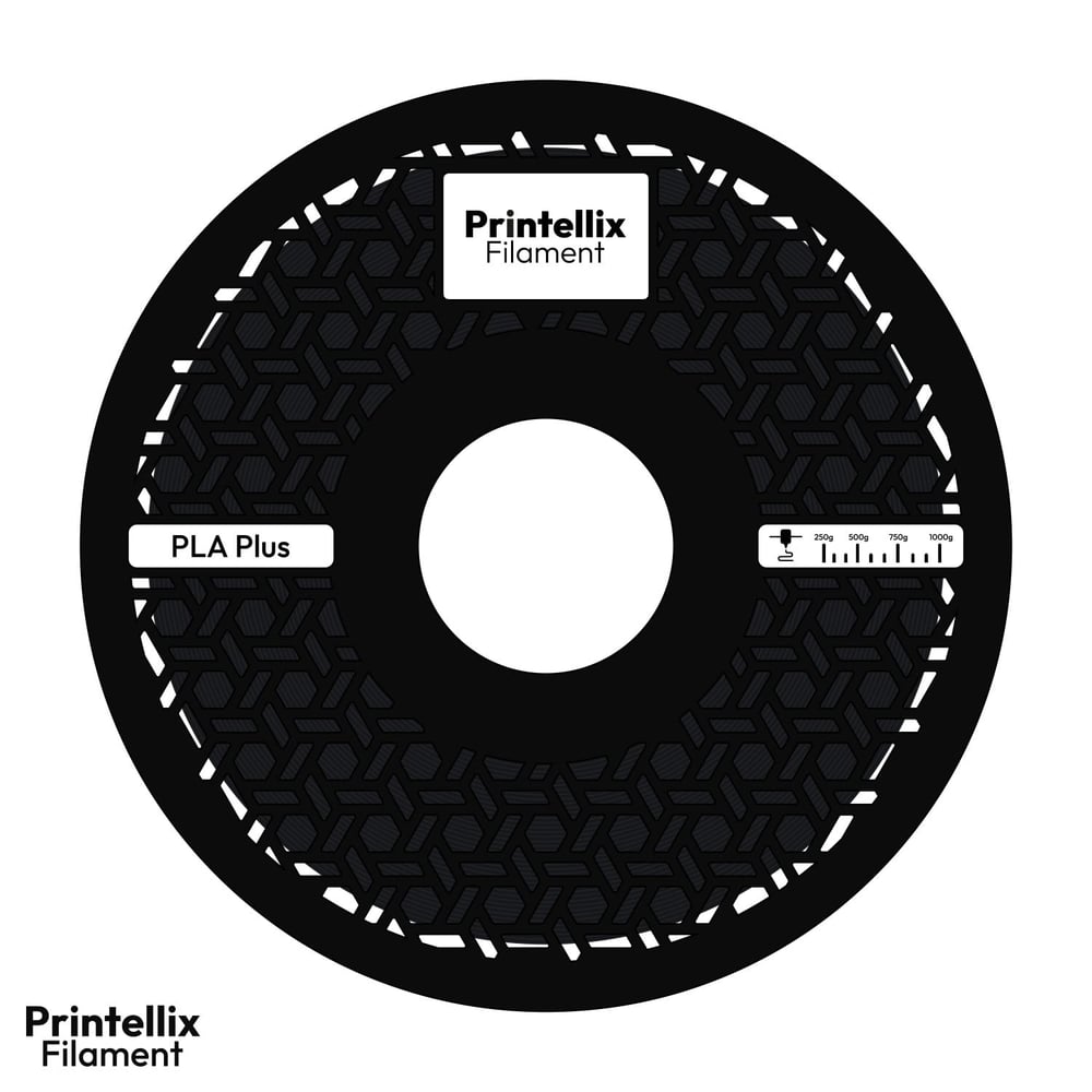 Printellix PLA+ Siyah Filament 1.75mm 1kg