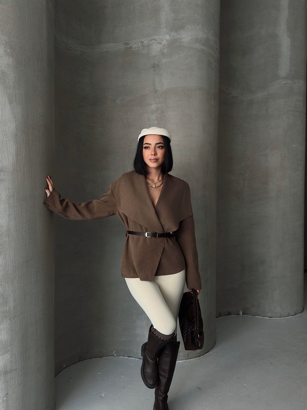 KEMERLİ SÜET HIRKA