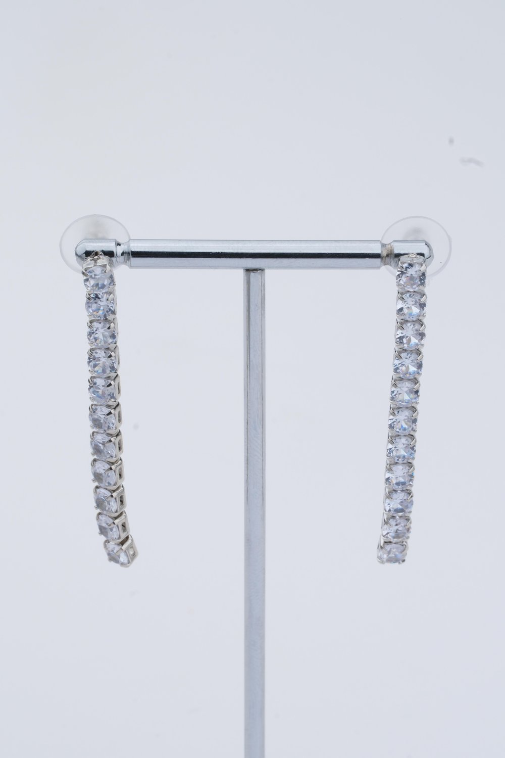 Gümüş Renk Su Yolu VİP Küpe / Model 146