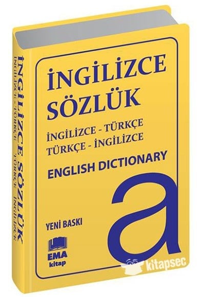 EMA YAY İNGİLİZCE SÖZLÜK BÜYÜK BİALA KAPAK