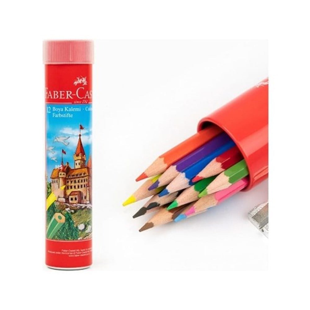FABER KURU BOYA RED LİNE 12 Lİ TÜP