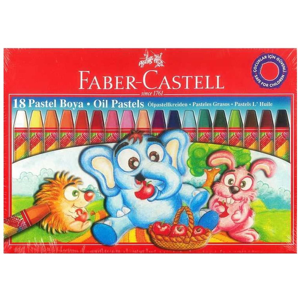FABER PASTEL BOYA RED LİNE 18 RENK 