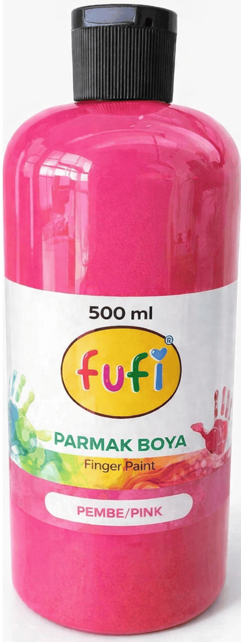 FUFİ PARMAK BOYASI 500ML PEMBE