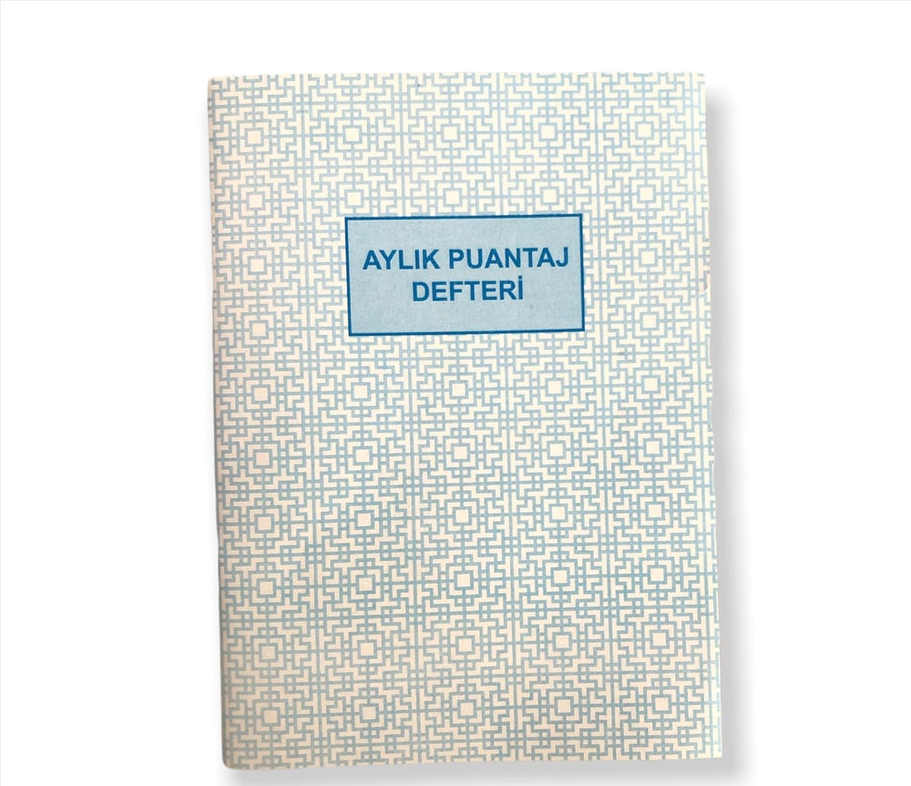 GÜRMAT AYLIK PUANTAJ DEFTERİ 32 YAPRAK 14X20