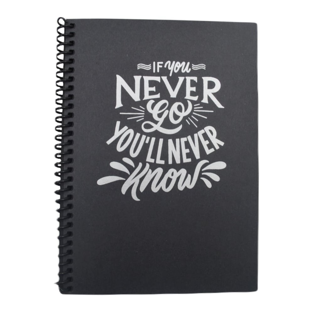 SİYAH DEFTER A6 SPRALLİ 