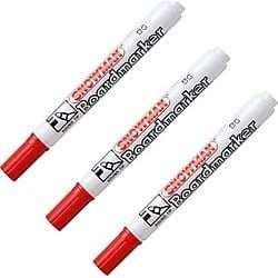 SNOWMAN TAHTA KALEMİ BG-12 KIRMIZI