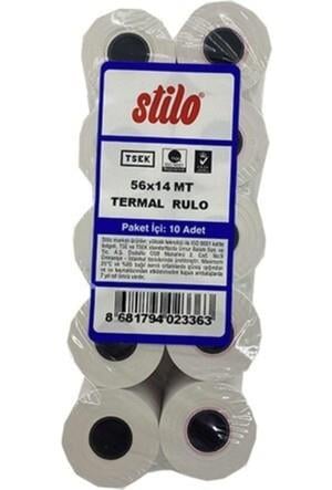 STİLO TERMAL RULO 56X14 10 lu