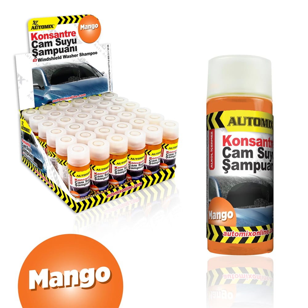 Automix Cam Suyu Şampuanı Mango Kokulu 50 Ml 41227